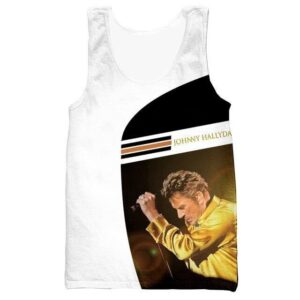 Débardeur Johnny Hallyday #6, tailles S à 6XL