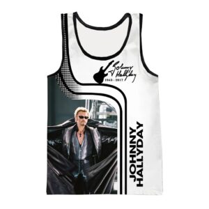 Débardeur Le Taulier Johnny Hallyday, tailles S à 6XL