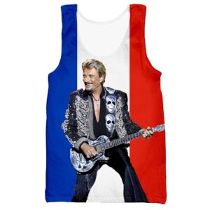 Débardeur Johnny Hallyday Mon pays n°1