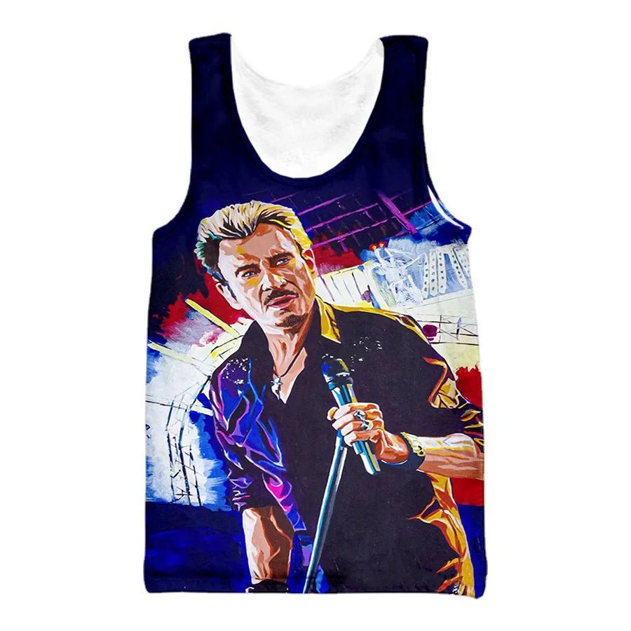 Débardeur Johnny Hallyday Le BOSS #2, 6 modèles au choix