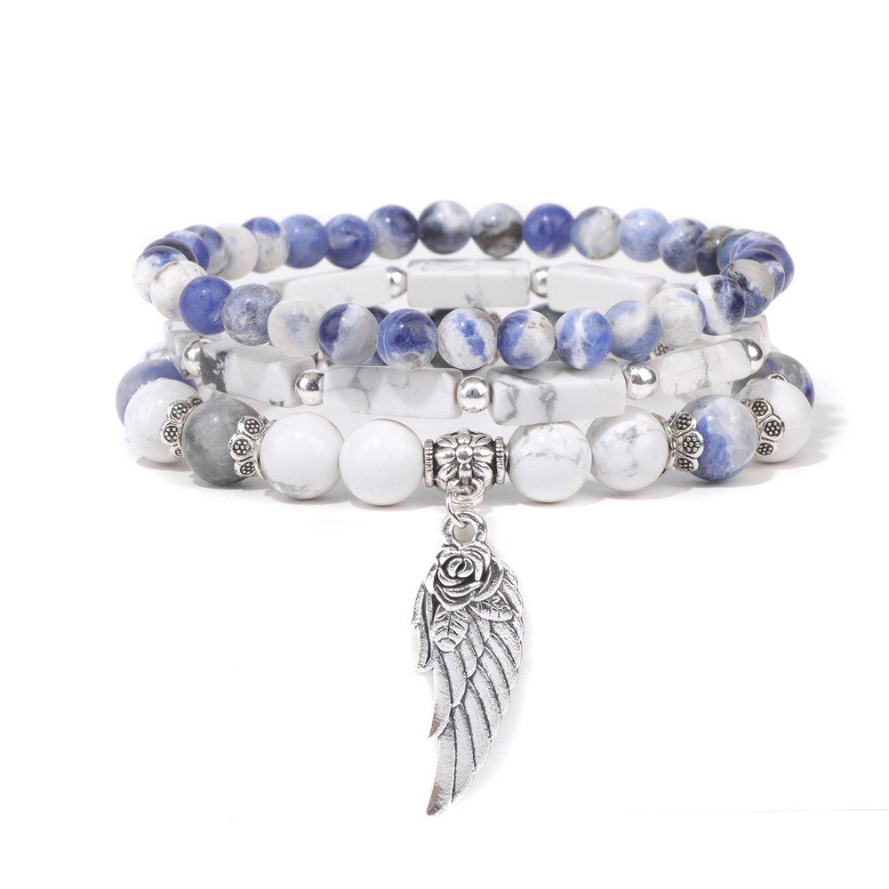 Ensemble de bracelets Johnny Hallyday Aile d'ange, 10 modèles – Image 4
