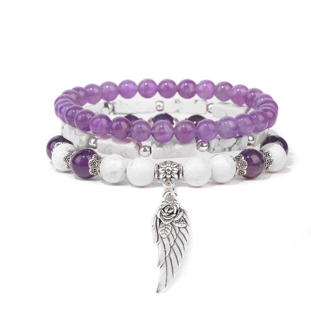 Ensemble de bracelets Johnny Hallyday Aile d'ange, 10 modèles – Image 2