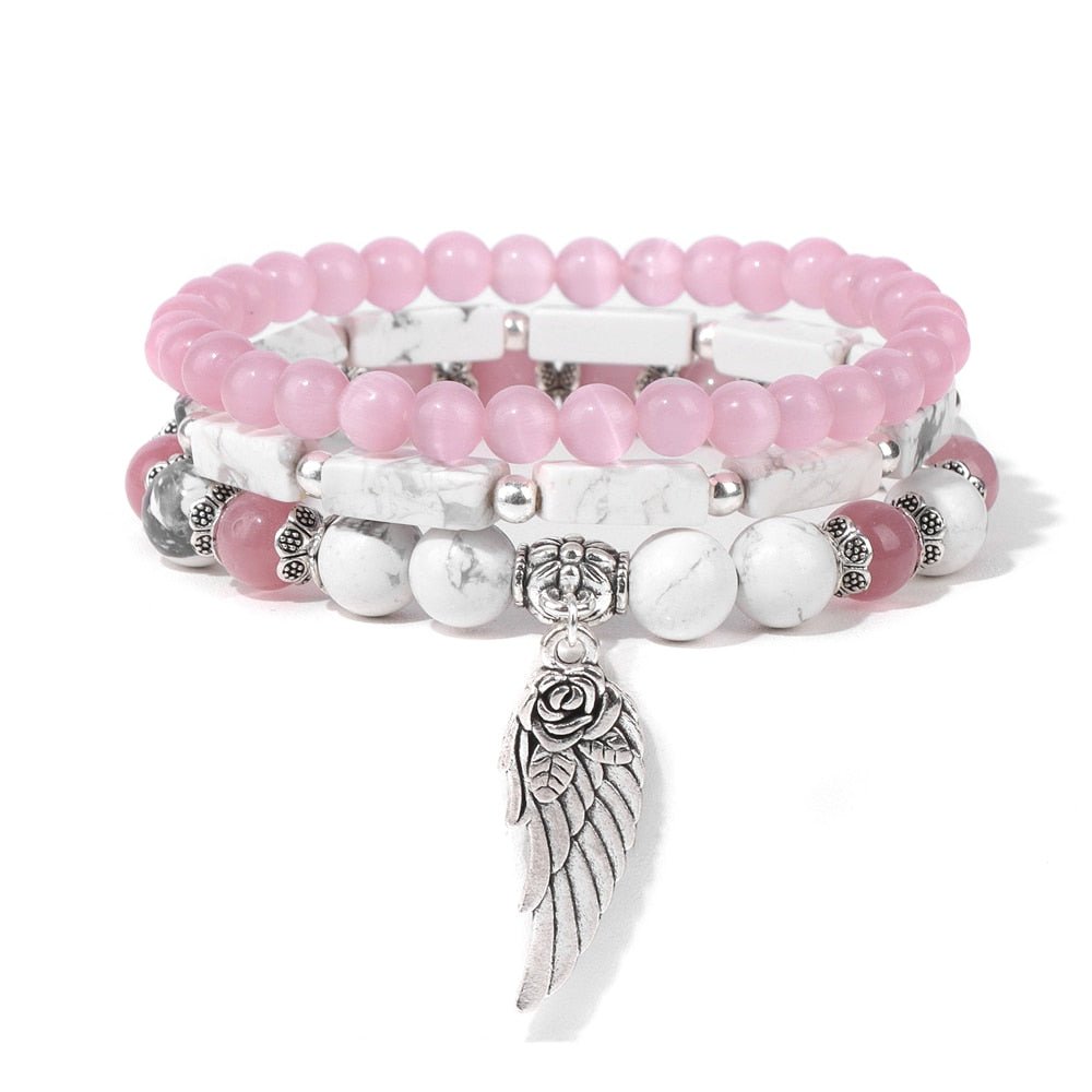 Ensemble de bracelets Johnny Hallyday Aile d'ange, 10 modèles – Image 3