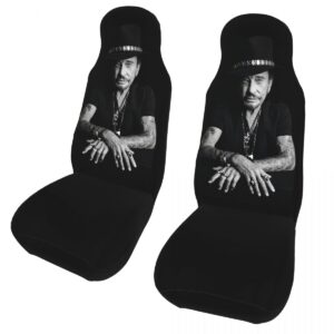 Housse de siège de voiture Johnny Hallyday modèle #1