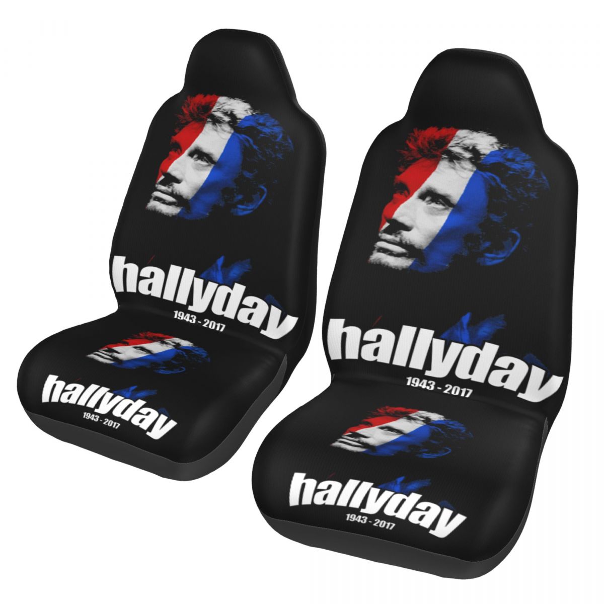 Housses voiture Johnny Hallyday n°6 pour siège