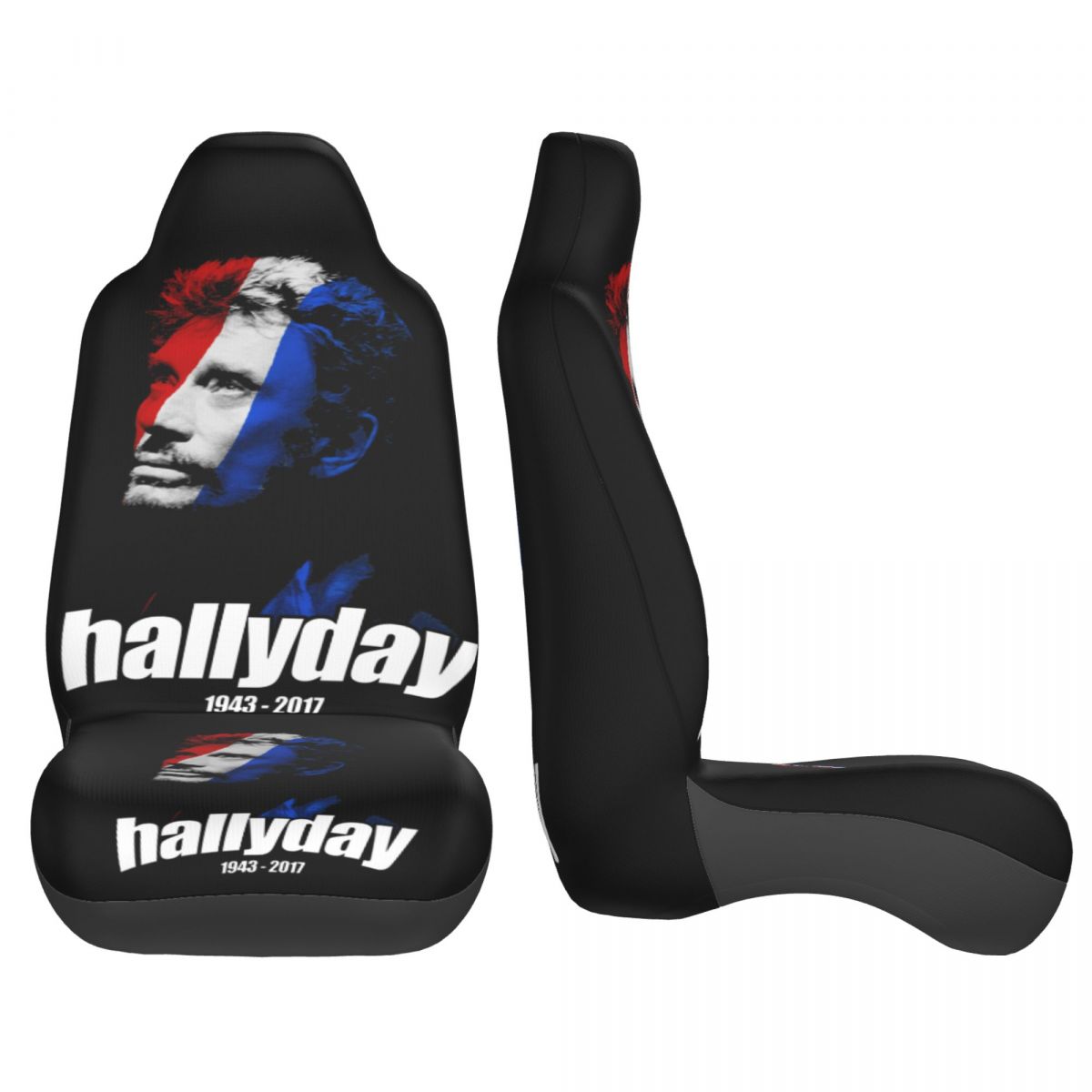 Housses voiture Johnny Hallyday n°6 pour siège – Image 4