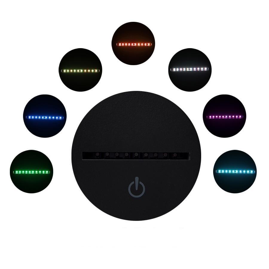 Lampe LED Johnny Hallyday #1, 7 couleurs – Image 5