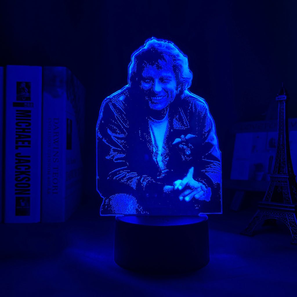 Lampe LED Johnny Hallyday #4, 7 couleurs – Image 6