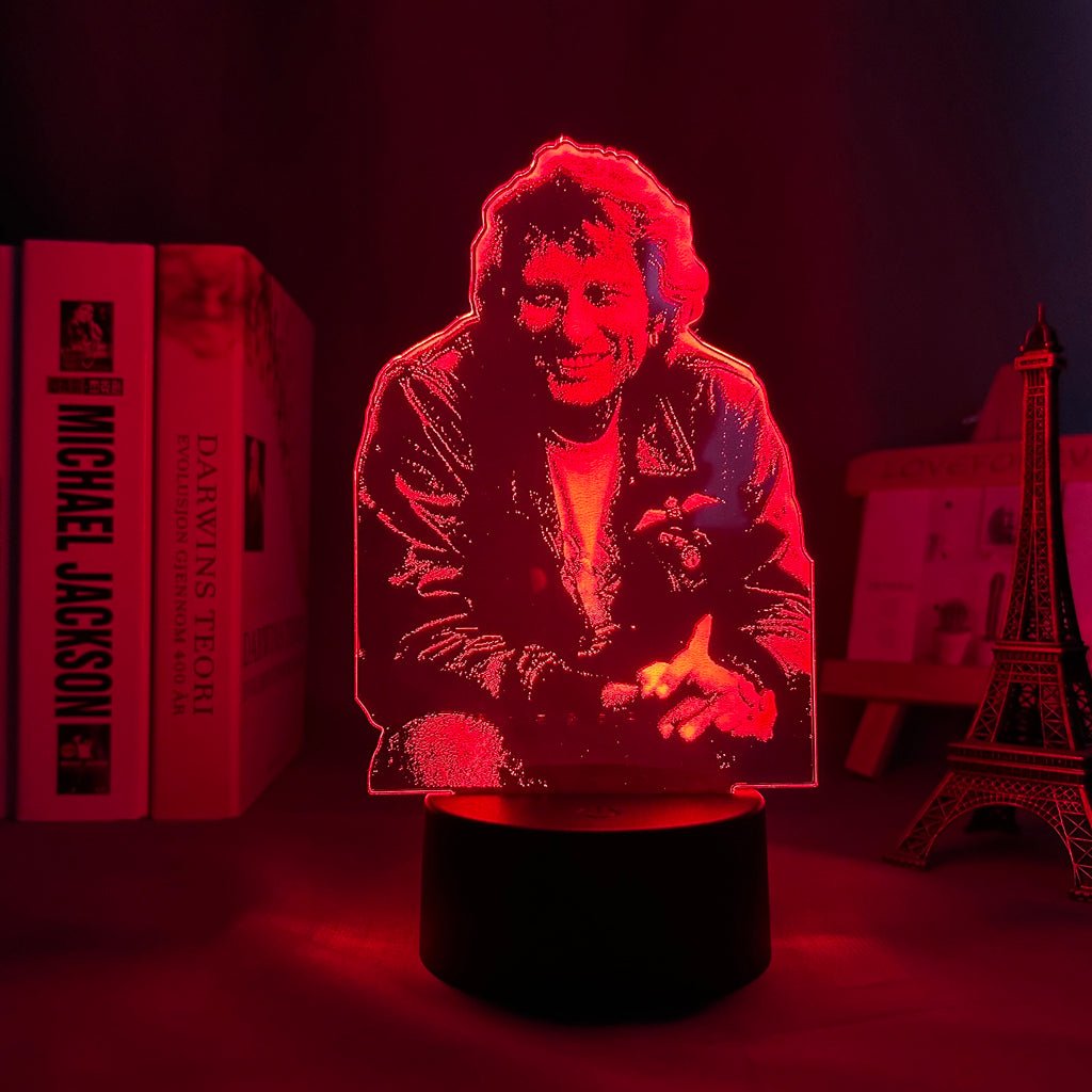 Lampe LED Johnny Hallyday #4, 7 couleurs – Image 5