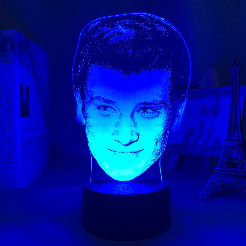 Lampe LED Johnny Hallyday L'idole des jeunes 7 couleurs – Image 4