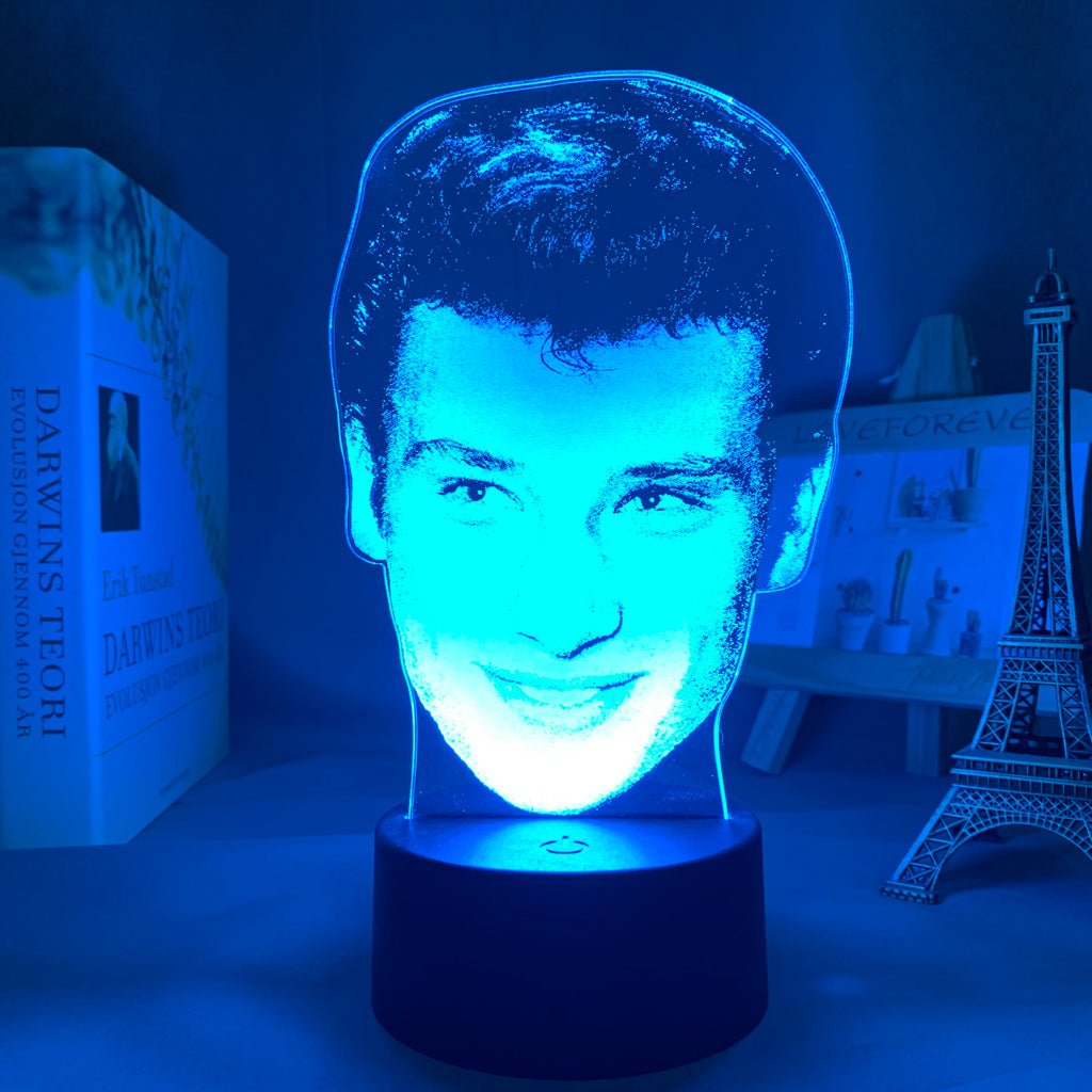 Lampe LED Johnny Hallyday L'idole des jeunes 7 couleurs – Image 6
