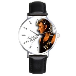 Montre Johnny Hallyday #9 Blanche ou Noire