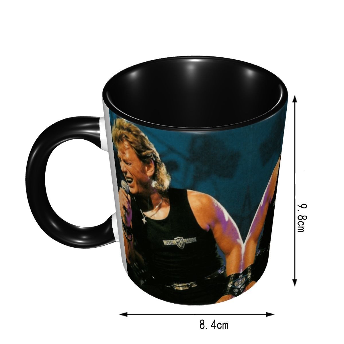 Mug Johnny Hallyday #1 en 6 couleurs – Image 3