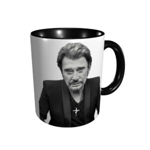 Mug Johnny Hallyday #3 décliné en 6 couleurs