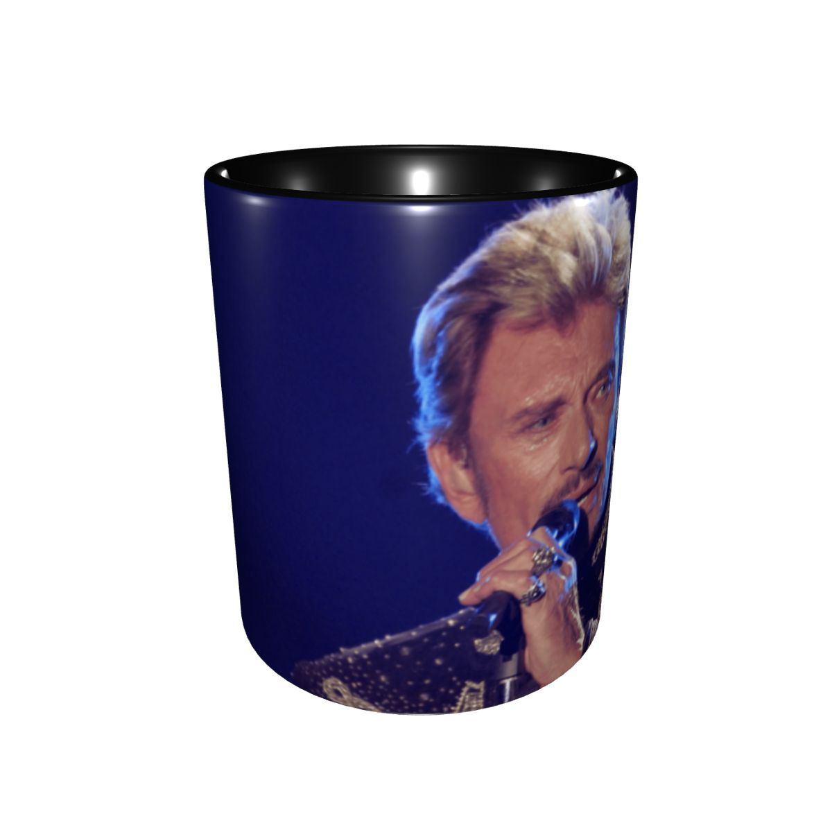 Mug Johnny Hallyday, 6 couleurs au choix – Image 2