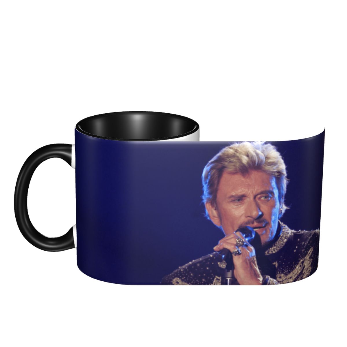 Mug Johnny Hallyday, 6 couleurs au choix – Image 4