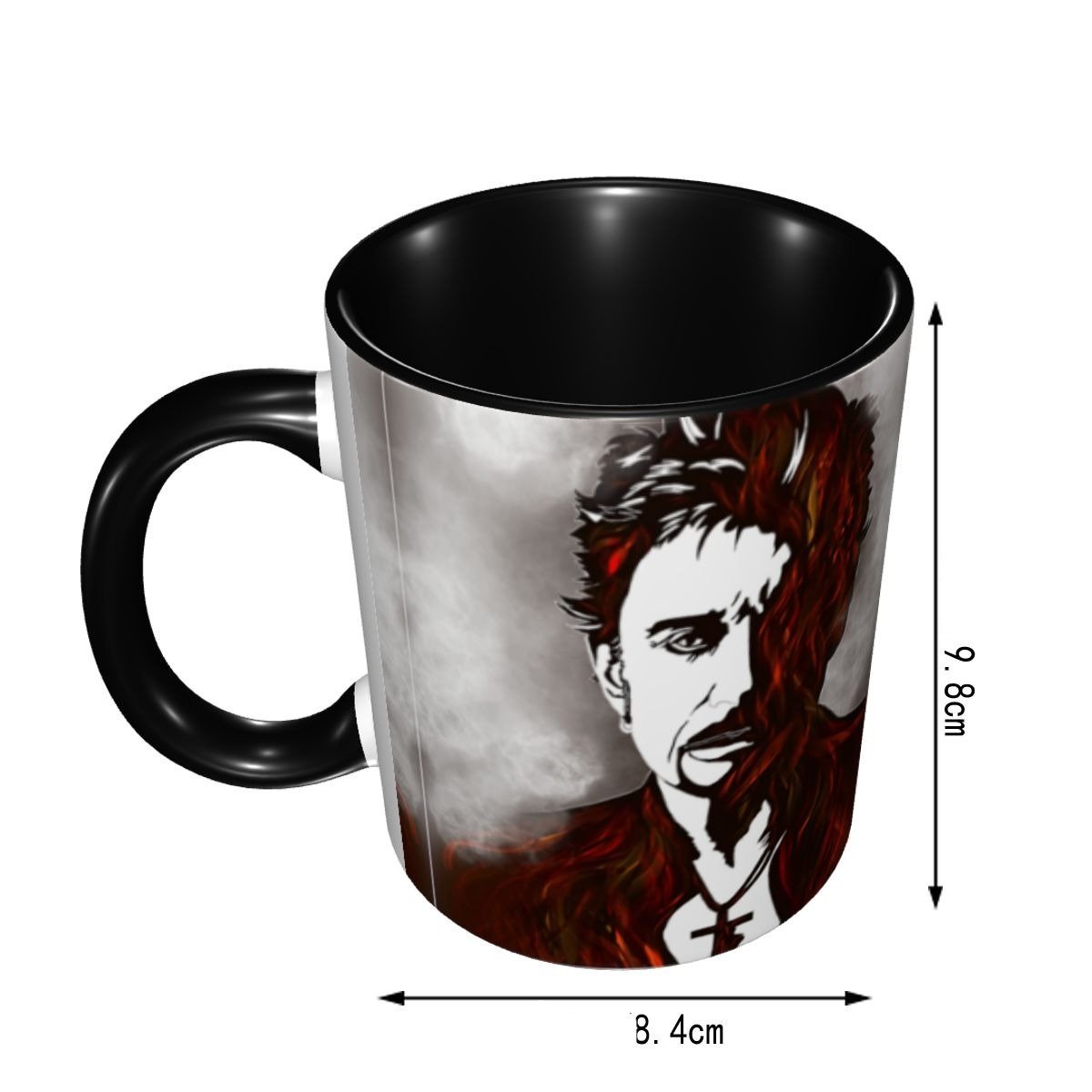 Mug Johnny Hallyday en coloris variés – Image 3