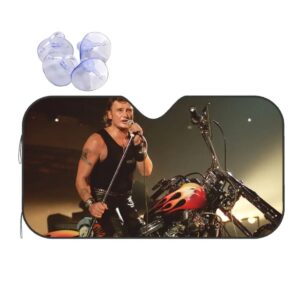 Pare-soleil de voiture Johnny Hallyday #6 en 130 cm x 70 cm ou 140 cm x 76 cm