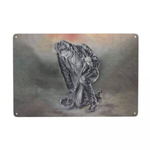 Plaque Johnny Hallyday n°1 déco murale