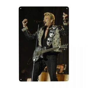 Plaque décorative Johnny Hallyday #7