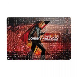 Plaque Johnny Hallyday visuel n°3