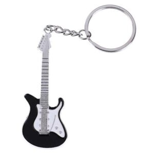 Porte-clés guitare électrique Johnny Hallyday, 6 couleurs