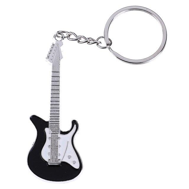 Porte-clés guitare électrique Johnny Hallyday, 6 couleurs