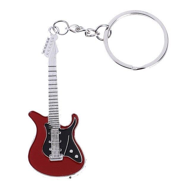 Porte-clés guitare électrique Johnny Hallyday, 6 couleurs – Image 5