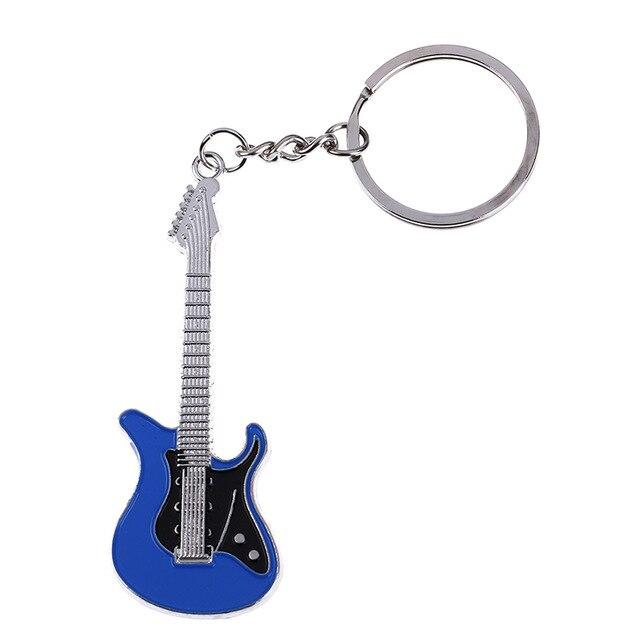 Porte-clés guitare électrique Johnny Hallyday, 6 couleurs – Image 2