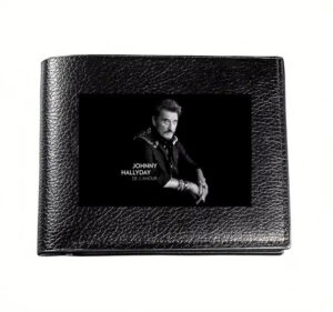 Portefeuille Johnny Hallyday De l'amour, accessoire du quotidien