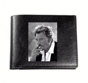 Portefeuille Johnny Hallyday Esprit rebelle n°1
