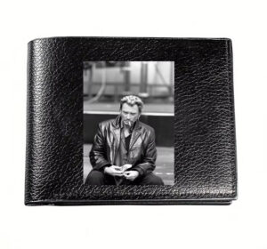 Portefeuille Johnny Hallyday Esprit rebelle n°2
