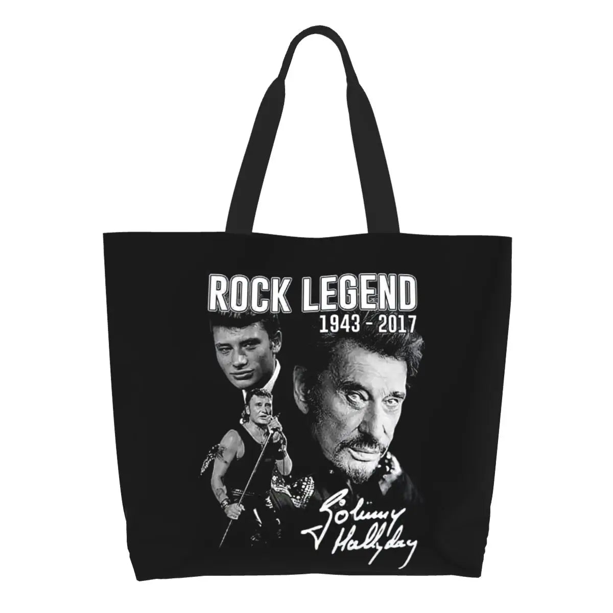 Sac cabas Johnny Hallyday avec choix de modèle – Image 3