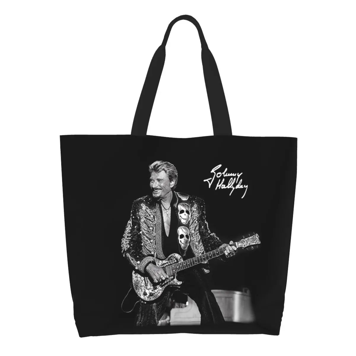 Sac cabas Johnny Hallyday avec choix de modèle
