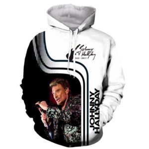 Sweat à capuche Johnny Hallyday #9