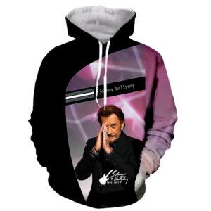 Sweat-shirt à capuche Johnny Hallyday #2 du S au 6XL