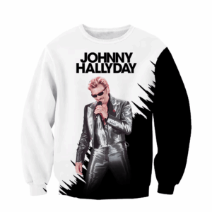 Sweat-shirt Johnny Hallyday modèle #12, du S au 6XL