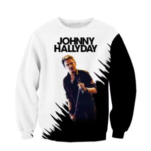 Sweat-shirt Johnny Hallyday modèle #13, du S au 6XL