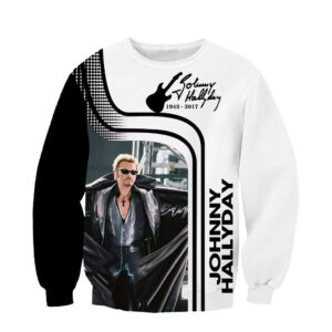 Sweat-shirt Johnny Hallyday modèle #15, du S au 6XL