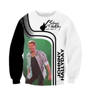 Sweat-shirt Johnny Hallyday #16, du S au 6XL