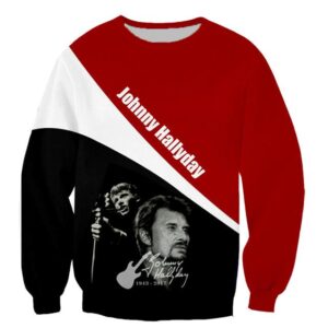 Sweat-shirt Johnny Hallyday #6 du S au 6XL