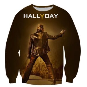 Johnny Hallyday Bercy, sweat-shirt du S au 6XL