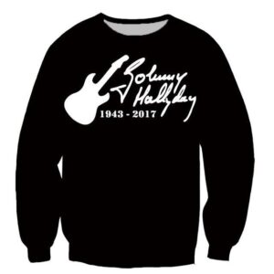 Sweat-shirt Johnny Hallyday avec imprimé #4