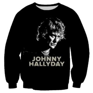 Sweat-shirt Johnny Hallyday Légende, tailles S à 6XL