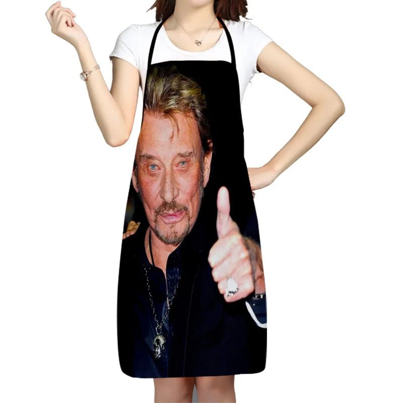 Tablier de cuisine Johnny Hallyday en 13 modèles et 2 tailles – Image 3
