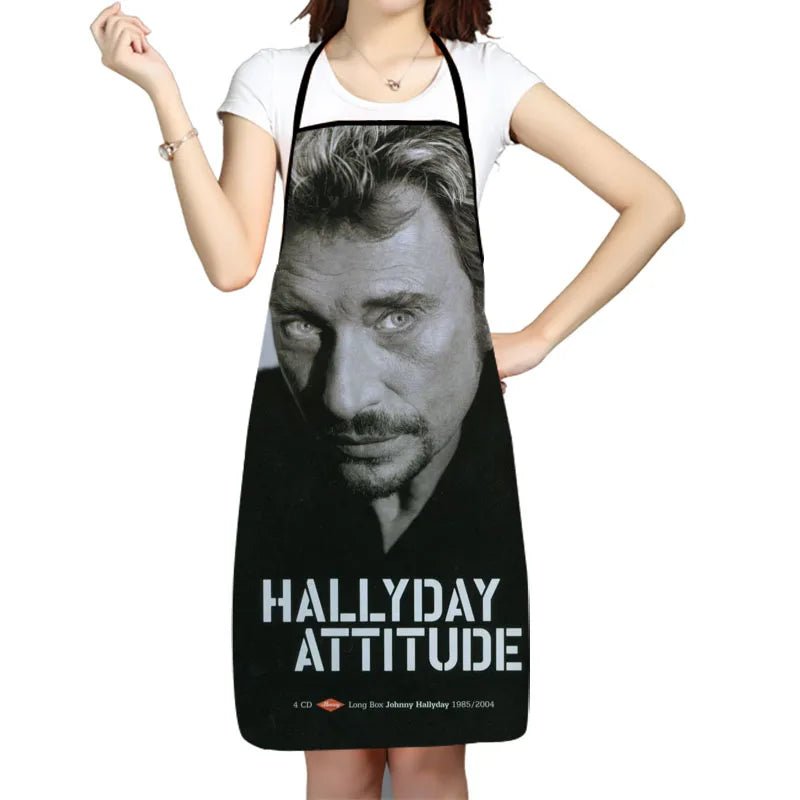 Tablier de cuisine Johnny Hallyday en 13 modèles et 2 tailles – Image 5
