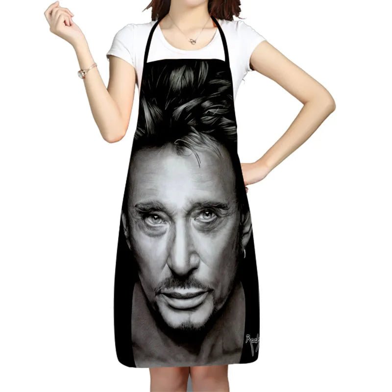 Tablier de cuisine Johnny Hallyday en 13 modèles et 2 tailles – Image 7