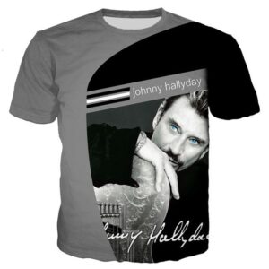 Tee-shirt Johnny Hallyday #9 du S au 6XL