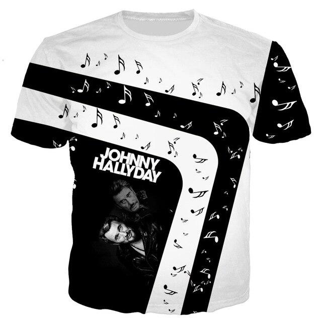 Tee-shirt Johnny Hallyday, modèle #10