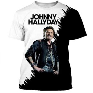 Tee-shirt Johnny Hallyday #11, tailles S à 6XL